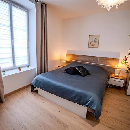 Temple Jacquesson - Gare - Centre - Wifi Rapide Et Streaming - Parking Gratuit - Check In 24h - Climatisation - Ideal Pros - Cour Privee - Barbecue شقة