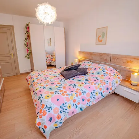 شقة Temple Jacquesson - Gare - Centre - Wifi Rapide Et Streaming - Parking Gratuit - Check In 24h - Climatisation - Ideal Pros - Cour Privee - Barbecue *