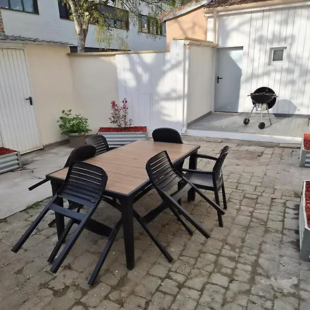 Temple Jacquesson - Gare - Centre - Wifi Rapide Et Streaming - Parking Gratuit - Check In 24h - Climatisation - Ideal Pros - Cour Privee - Barbecue *